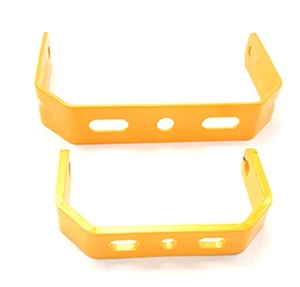 Supports d'étagères flottantes en métal de précision personnalisés, en aluminium et en acier inoxydable, utilisés pour les pièces en plastique, les supports d'étagères murales - Product Image 3