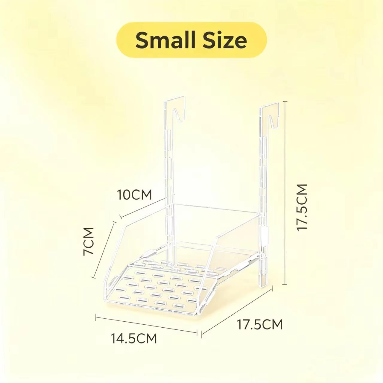Small Acrylic Hanging Turtle Basking Platform