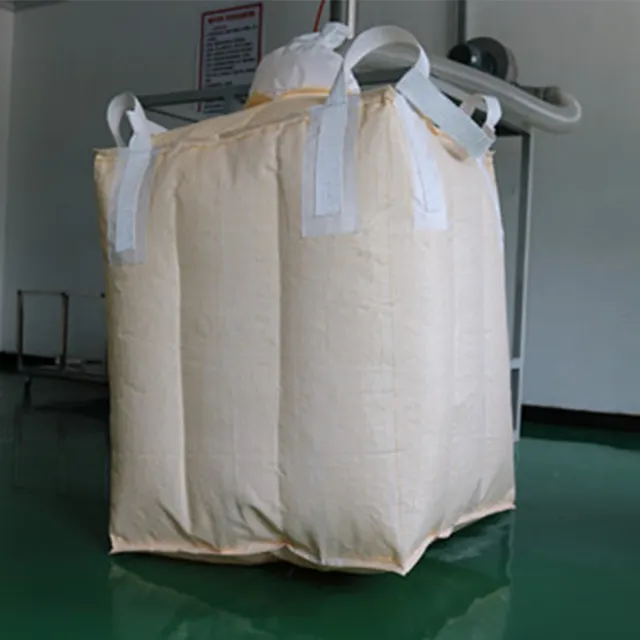 Fully Recyclable Belted 1.5ton Jumbo Bag Gravels Big Bag 1.5m3 Super Sack