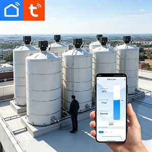 Capteur de niveau de carburant diesel à ultrasons sans fil pour panneau solaire domestique intelligent, pour la surveillance à distance des réservoirs d'eau industriels sur toiture - Product Image 1