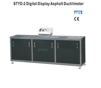 Ductilímetro de Asfalto con Pantalla Digital STYD-2, Aparato de Prueba de Ductilidad y Elasticidad del Asfalto para Baño de Agua de Betún