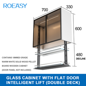Roeasy cucina domestica personalizzata elettrico ascensore a muro in alluminio Drop Down cesto di stoccaggio all'ingrosso <span class=keywords><strong>per</strong></span> l'applicazione del bagno - Product Image 5