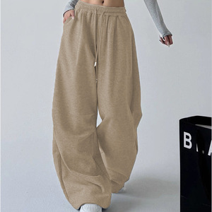 <span class=keywords><strong>Pantaloni</strong></span> da <span class=keywords><strong>donna</strong></span> a vita alta in poliestere 2026, joggers casual larghi stile utility, <span class=keywords><strong>pantaloni</strong></span> a <span class=keywords><strong>gamba</strong></span> <span class=keywords><strong>larga</strong></span>, disponibili, stile giapponese coreano 142 - Product Image 4
