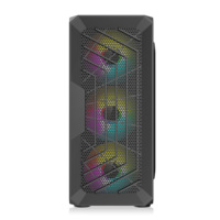 Ventilateur de Boîtier PC QiuzAim 120mm RGB Fixe, Silencieux avec Éclairage Coloré 12V, Connecteur Molex 4 Broches pour Refroidissement de PC de Gaming