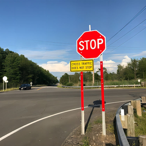 لافتات تحذير أمنية متعددة اللغات - لافتات ADT وSTOP لسلامة الممتلكات - Product Image 5