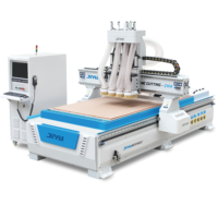 Machine de découpe de bois CNC JIYU CH4, routeur multi-broches avec contrôle NC Studio & Mach3, moteur haute précision