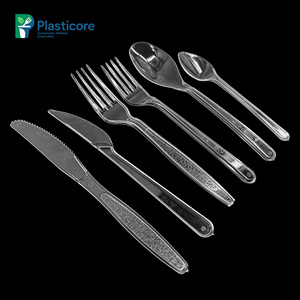 Plasticore Nhiệm Vụ Nặng Nề Dùng Một Lần Dao Kéo Thân Thiện Với Môi Mạnh Mẽ Nhựa Dĩa Thìa Dao Bền Cho Lớn Các Tụ Họp Văn Phòng - Product Image 2