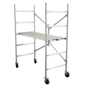 Échafaudage en aluminium de 10 m de hauteur, composants de tour roulante d'extérieur en alliage, à vendre - Product Image 3