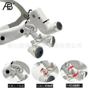 AB Dental Magnifying Lens Headband 3.5x Optical Lenses Medical Lighting For Oral Otolaryngology Orthopedic Use - Product Image 5