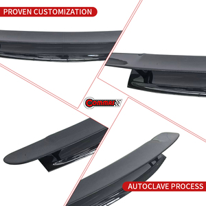 Meilleure aileron arrière de style GTR en fibre de carbone sèche pour Mercedes AMG GT 63 C192 - Pièces auto de course - Product Image 2