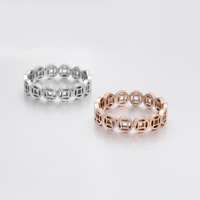 Bague Rétro Hip Hop en Acier Inoxydable avec Pièce de Monnaie, Bijou Porte-Bonheur et Symbole de Richesse, Style Vintage Streetwear, Bagues de Couple, Cadeau