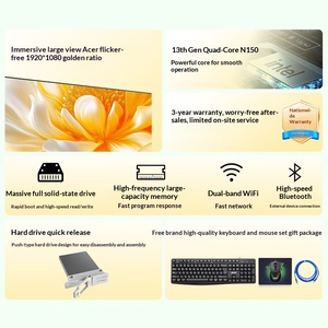 คอมพิวเตอร์ตั้งโต๊ะออลอินวัน <span class=keywords><strong>Acer</strong></span> สำหรับสำนักงาน ขนาด 23.8 นิ้ว ราคาประหยัด ขายดี ใช้หน่วยประมวลผล Intel Twin Lake N150 รุ่นใหม่ RAM 8GB SSD 256GB - Product Image 6