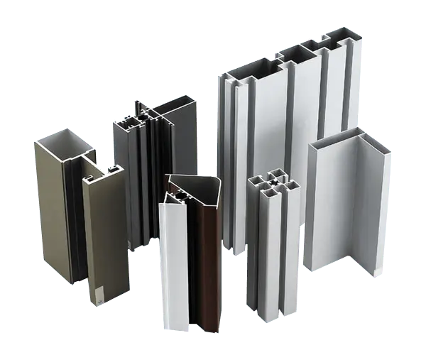 6082 6061 6063 bingkai struktural industri paduan aluminium ekstrusi kustom semua jenis profil ekstrusi aluminium