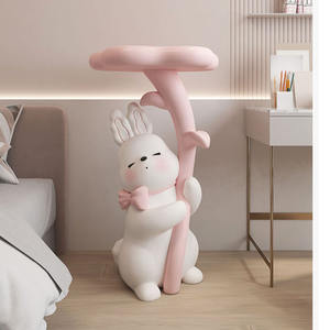 Penjualan laris Dekorasi resin penyimpanan ornamen Kelinci meja kamar tidur ruang tamu dekorasi patung kelinci kartun kustom - Product Image 1