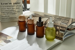 Usine directe conception personnalisée imprimé flacon compte-gouttes tube de papier 10ml 30ml huile essentielle bouteilles en verre emballage avec <span class=keywords><strong>insert</strong></span> EVA - Product Image 4