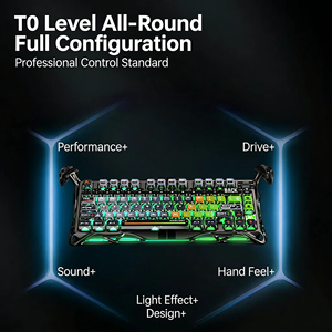 GravaStar Mercury V75 Pro Star Orbit Mechanical Magnetic Switch Keyboard Full Aluminum Wired 8K Polling Rate 78 <b>Keys</b> - Product Image 2