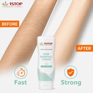 <span class=keywords><strong>Crème</strong></span> <span class=keywords><strong>dépilatoire</strong></span> douce et indolore pour une épilation lisse et nourrissante des aisselles, des zones <span class=keywords><strong>intimes</strong></span> et du corps entier – Formule en gros - Product Image 1