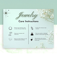 Cartes de remerciement personnalisées, double face, impression couleur, inserts en carton avec logo pour emballages de petites entreprises, vente en gros