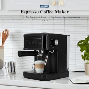 Cafetière avec moulin intégré et cafetière à filtre, grains fraîchement moulus pour un café à la goutte au goût intense - Product Image 5