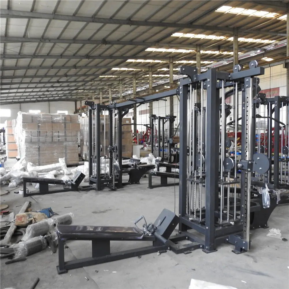 Dezhou Dleap Arsenals Fitness Commerciële Home Gym Apparatuur Multi Jungle 8 Station