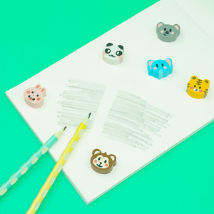 Set di Gomme per Cancellare 3D a Forma di Animali Personalizzate, Ecologiche, per Scuola e Cancelleria - Product Image 2