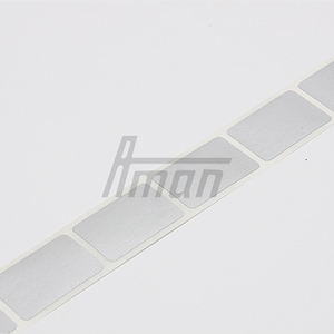 Gray <b>Scratch</b> Off Label PET Material 25x38mm Oblong Anti-Fraud Sticker for Phone Recharge Game Password Card Bulk Supply - Product Image 1
