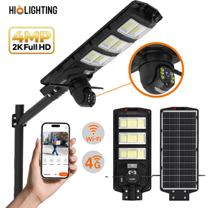 Ánh Sáng Đường Phố Năng Lượng Mặt Trời Với Máy Ảnh Học Thuyết Tốt Nhất V380 Độ 50W 2000W 5MP Lamprey Thiết Kế Con Người Cộng Với Triệu Video - Product Image 1