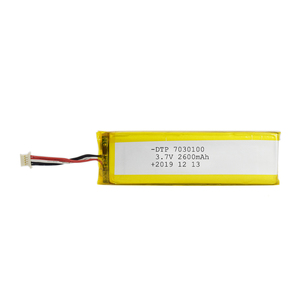 Fabbricazione originale batteria <span class=keywords><strong>Lipo</strong></span> di alta qualità 7030100 <span class=keywords><strong>2600mah</strong></span> ricaricabile custodia batteria agli ioni di litio <span class=keywords><strong>3.7V</strong></span> - Product Image 2