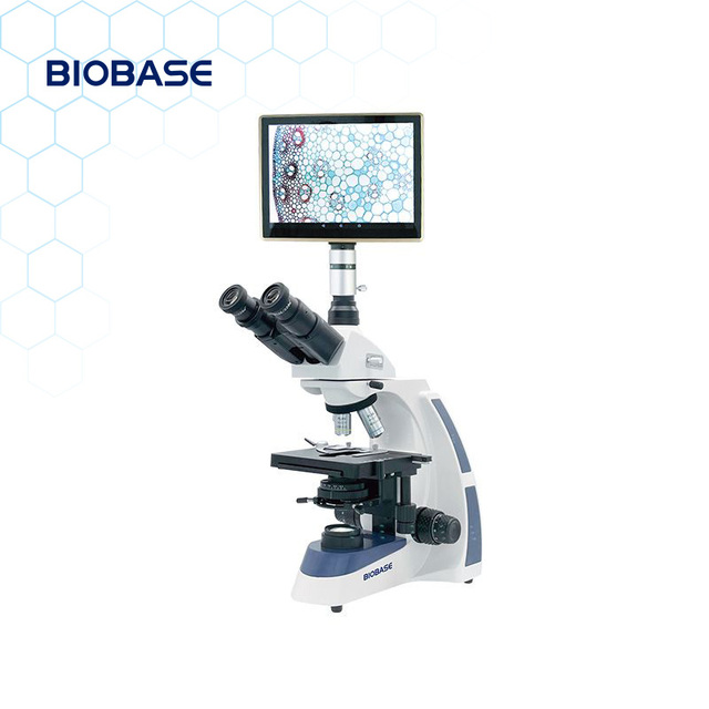 BIOBASE S China Factory Biological Microscope BBM-17AP Lcd Display Moving Range 76*45mm Microscope for Lab