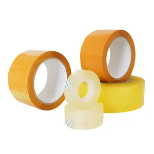 High Quality Adhesive Tape Golden Fast Delivery Self Adhesive Paper Tape Hottest Sale Adhesive Bopp Packing Tape