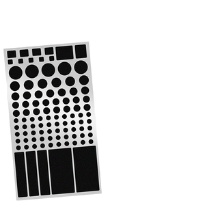 Filtres de gradation bloquant la lumière LED en gros Couvertures de LED occultantes pour routeurs-Autocollants en vinyle occultants - Product Image 2