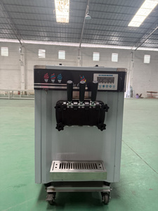 YourtTime Combo Soft Serve & Fro <span class=keywords><strong>YO</strong></span> Machine 2 + 1 Flavors Automatic Sundae Frozen <span class=keywords><strong>Yogurt</strong></span> Indonesia Máquina de helados - Product Image 3
