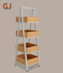 Espositori Economici per Smalti, Unità a 4 Ripiani Autoportanti per Negozi al Dettaglio, Design d'Interni per Negozi - Product Image 2