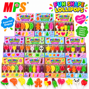 Lecca-lecca Halal Personalizzati all'Ingrosso, <span class=keywords><strong>Mini</strong></span> Lecca-lecca alla Frutta, <span class=keywords><strong>Caramelle</strong></span> Dure - Product Image 1