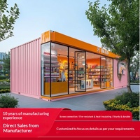 Remorque conteneurisée, bar commercial de rue, salon de thé, café, magasin de proximité, magasin mobile conteneurisé
