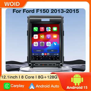 12.1 Inch Android 15 Tesla Vertical Touch Screen Car Radio Head Unit Multimedia Video Player GPS Navigation for Ford F150 Raptor - Product Image 2