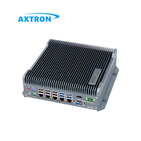 5 LAN 10 USB 8 COM RS232 RS485 Mini PC industriel avec emplacement PCI/PCIE Linux Windows Systèmes d'exploitation 8 Stock d'ordinateur intégré