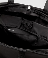 Sac de sport et de voyage 3-en-1 City Essentials 25L, en tissu résistant à l'eau, avec compartiment rembourré pour ordinateur portable, en polyester, design léger