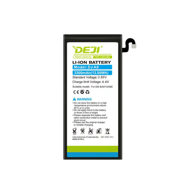 DEJI 3300mAh Lithium Replacement Battery for Samsung Galaxy A8S 2018 A810 Factory Direct Charging Feature Made in ShenZhen