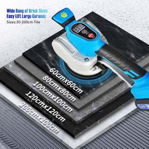 Powerful Tile <b>Vibrator</b> Tool Battery-Powered 12-Speed Adjustable 12000r/min for Floor Installation - Product Image 1