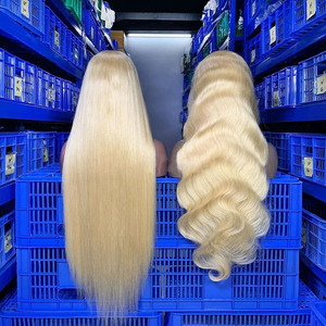 Parrucca 613 13x4/13x6 HD Trasparente per Capelli Umani Vergini Ondulati Biondi da 30 Pollici, Doppia Trama, Senza Colla - Product Image 2
