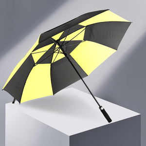 Parapluie de golf durable de 60 à 68 pouces avec nervures en fibre de verre résistantes au vent, parapluie résistant au vent à vendre - Product Image 3