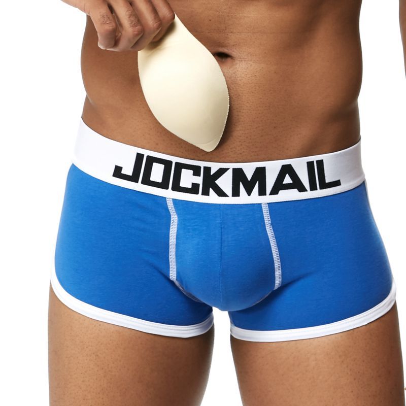 Boxer Acolchado Moldeador Para Hombre | Tela Coolon De Secado Rápido, Color Gris | Talla M