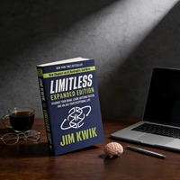 Édition Élargie Limitless de Jim Kwik, Livre de Lecture pour l'Amélioration Cognitive, l'Apprentissage Efficace et l'Entraînement Cérébral