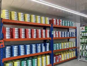 Estante de Supermercado con Conexión a Tierra Segura y Gestión de Cables, Construcción de Acero Ligero, Diseño de Montaje en Suelo - Product Image 2