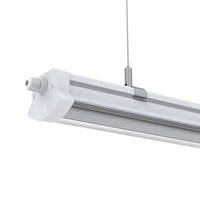 Boîtier de tube LED d'extrusion de fabrication chinoise, 1200 mm, IP65, abat-jour de tube LED, luminaire approuvé RoHS