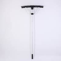 Râteau à neige pliable en alliage d'aluminium Wolin CY-SF02, durable, 6,3 m, connexion à verrouillage rapide, logo personnalisé