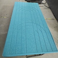 Système insonorisé professionnel commercial traitement acoustique feu évalué écologique PET feutre chicanes panneaux muraux de plafond