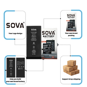 Batería de Fábrica SOVA OEM para Teléfono Móvil <span class=keywords><strong>iPhone</strong></span> 6S 6 7 8 Plus 11 12 13 14 15 Pro Max X XR XS Max, Batería para Todos los Modelos de <span class=keywords><strong>iPhone</strong></span> - Product Image 4