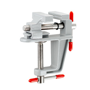 Yunbei Yb Miniature <b>Bench</b> Vise Aluminum Alloy Smooth Jaw 3 Inch For Diy Crafts Drilling Clamping Securing <b>Tools</b> - Product Image 1